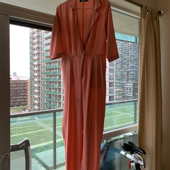 Light pink Missguided Jumpsuit - Picture 3 of 6